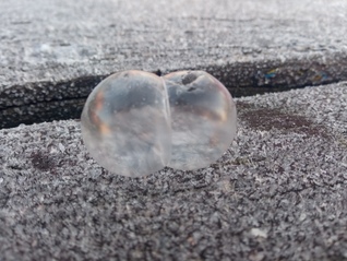 zamrzlé bubliny
